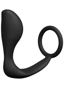 Stimulátor prostaty s kroužkem na penis