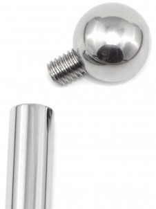 Dilatátor - třístupňový s kuličkou (dutý), 6-8 mm