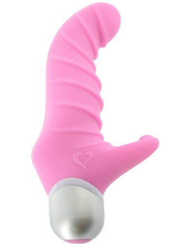 Vibrátor na bod G se stimulátorem klitorisu Fonzie