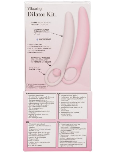 Sada vibračních dilatátorů na roztažení vaginy Vibrating Dilator Kit, 2 ks