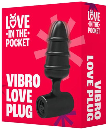 Vibrační anální kolíček Vibro Love Plug