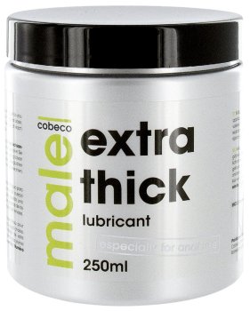 Extra hustý anální lubrikační gel MALE EXTRA THICK – Anální lubrikační gely