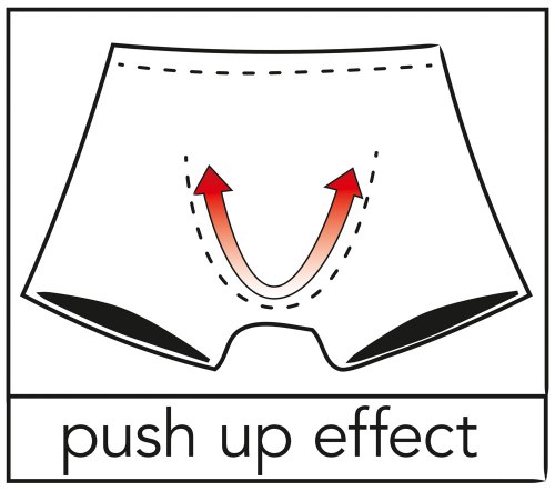 Průsvitné boxerky s push-up efektem Svenjoyment
