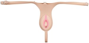 Připínací vagina PUSSY Strap-on – Nevibrační umělé vaginy
