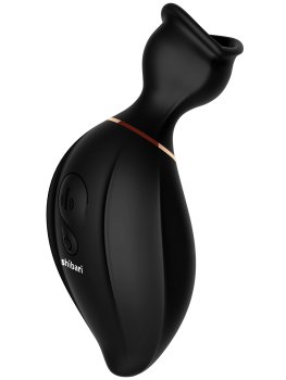 Luxusní nabíjecí sací stimulátor klitorisu Beso Black – Sací stimulátory klitorisu (a bradavek)