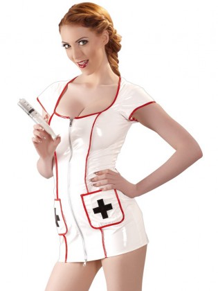 Lakovaný kostým Zdravotní sestra