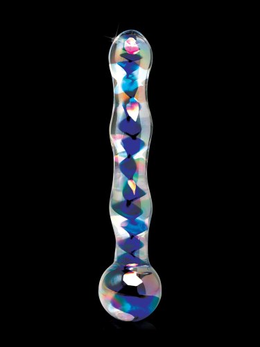 Skleněné dildo ICICLES No. 8