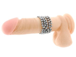 Stimulační kroužek na penis Ultimate Stroker Beads – Stimulační kroužky na penis