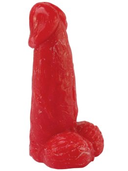 Jahodové "lízátko" Willie ve tvaru penisu - pro trénink orálního sexu – Erotické sladkosti