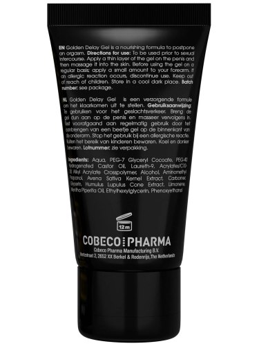 Znecitlivující gel pro oddálení ejakulace BIG BOY Golden