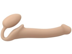 Tvarovatelný samodržící připínací penis Strap-On-Me (velikost M) – Samodržící strapony