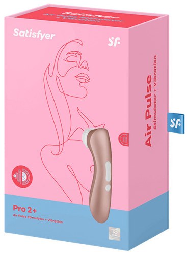 Luxusní nabíjecí stimulátor klitorisu Satisfyer Pro 2+