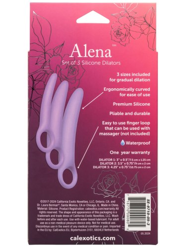Sada dilatátorů na roztažení vaginy Alena, 3 ks
