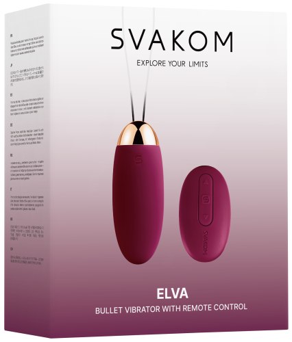 Nabíjecí bezdrátové vibrační vajíčko Svakom Elva