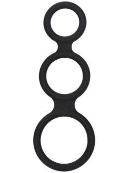 Trojitý kroužek na penis Maximizer Enhancer – Nevibrační erekční kroužky