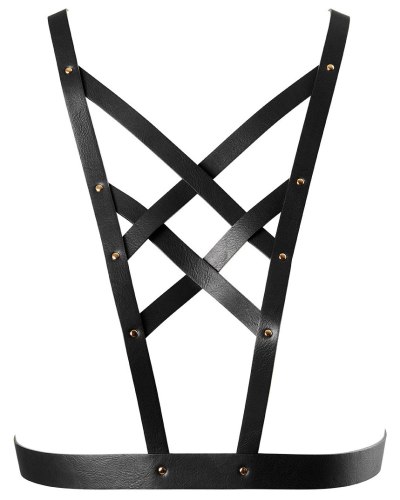 Řemínkový postroj MAZE Cross Cleavage Harness, černý