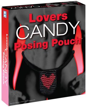 Pánské jocksy z bonbónů Lovers CANDY Posing Pouch – Erotické sladkosti