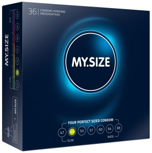 Kondomy MY.SIZE 49 mm, 36 ks – Malé kondomy