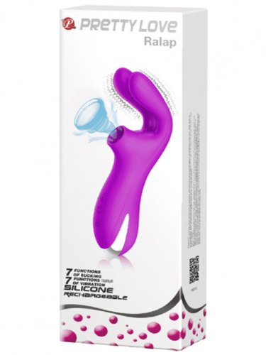 Sací a vibrační stimulátor klitorisu Pretty Love Ralap