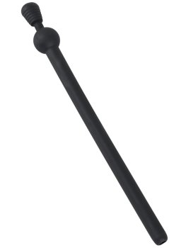 Silikonový dilatátor - kolík do penisu se zátkou Piss Play – Kolíky do penisu (penis plugy)