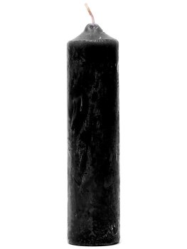 S/M parafínová svíčka Rimba - černá – BDSM doplňky