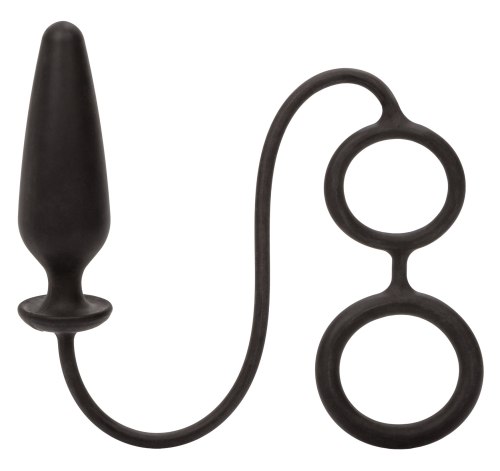 Anální kolík s kroužky na penis a varlata Dr. Joel