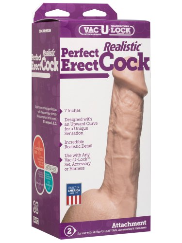 Realistické dildo Perfect Erect Cock