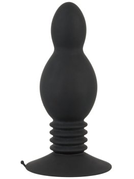 Anální kolík s pružinou Black Velvets Bouncing Plug – Silikonové a gelové anální kolíky
