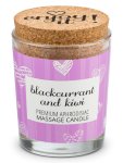 Afrodiziakální masážní svíčka MAGNETIFICO - Enjoy it! Blackcurrant and kiwi