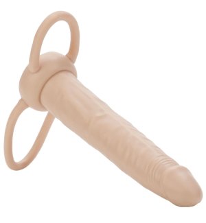 Připínací penis pro muže Accommodator Dual Penetrator – Strapony s postrojem