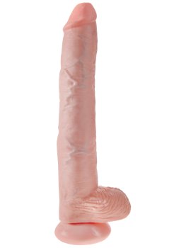 Realistické dildo s varlaty King Cock 14" – Realistická dilda