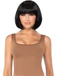 Paruka s ofinou Short Natural Bob - černá, krátká