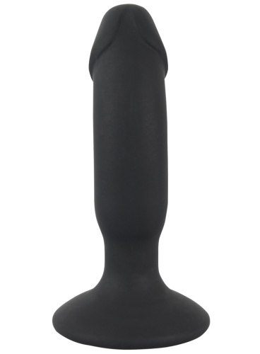 Realistický nabíjecí vibrační anální kolík Black Velvets