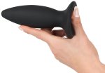 Nabíjecí vibrační anální kolík Black Velvets (malý)