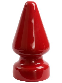 Obrovský anální kolík Red Boy XL – Silikonové a gelové anální kolíky