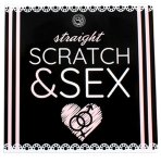 Erotické stírací losy pro páry Straight SCRATCH & SEX