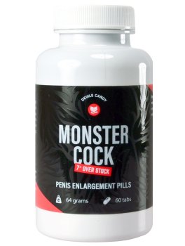 Tablety na zvětšení penisu Devils Candy Monster Cock – Tablety a prášky na zvětšení penisu