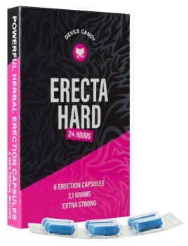 Tablety na okamžité posílení erekce Devils Candy Erecta Hard – Tablety a prášky na erekci