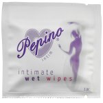 Vlhčené ubrousky pro intimní hygienu Pepino