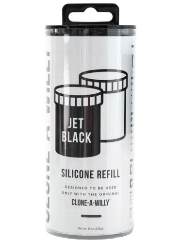 Náhradní silikon pro Clone-A-Willy, černý