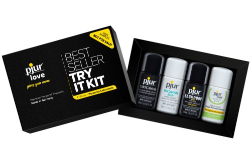 Testovací sada lubrikačních gelů PJUR Try It Kit