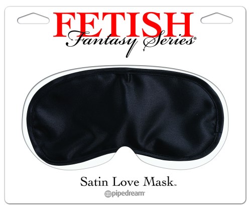 Saténová maska na oči Satin Love Mask