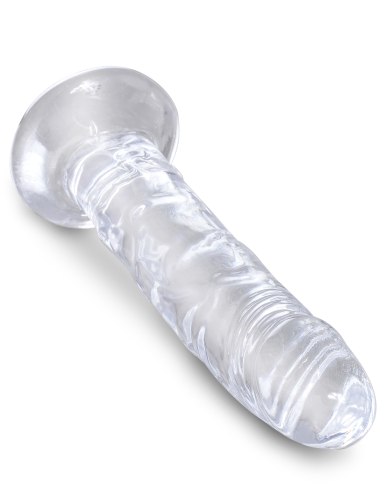 Dildo s přísavkou King Cock Clear 6"