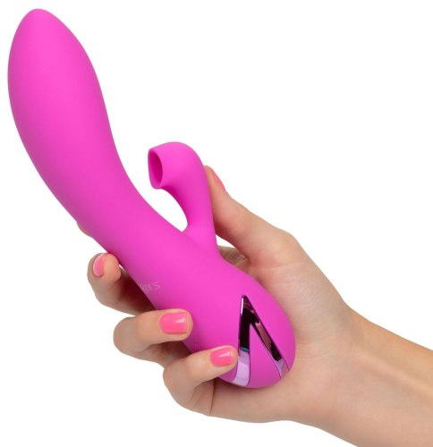 Vibrátor se sacím stimulátorem klitorisu Malibu Minx