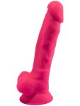 Realistické dildo z paměťového silikonu SILEXD 7" Model 1
