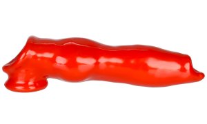 Návlek na penis ve tvaru psího penisu Oxballs Fido Cocksheath – Prodlužovací návleky na penis