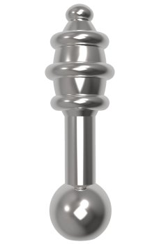 Vibrační kovový anální kolík Jaz NH – Kovové anální kolíky