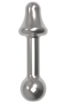 Vibrační kovový anální kolík Jaz AH – Kovové anální kolíky