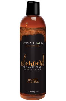 Masážní oleje: Masážní olej Intimate Earth Almond