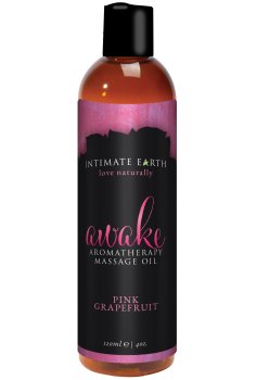 Masážní olej Intimate Earth Awake – Masážní oleje